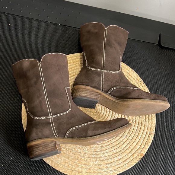 American Eagle Southwestern Cowboy Boots Size 7 - Picture 10 of 16